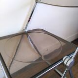 Pair of 'Plia' chairs by Piretti for Castelli