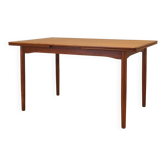 Teak table, Danish design, 1970s, manufactured in Denmark