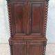 Buffet with 2 bodies Louis XIII in walnut, 19th century.