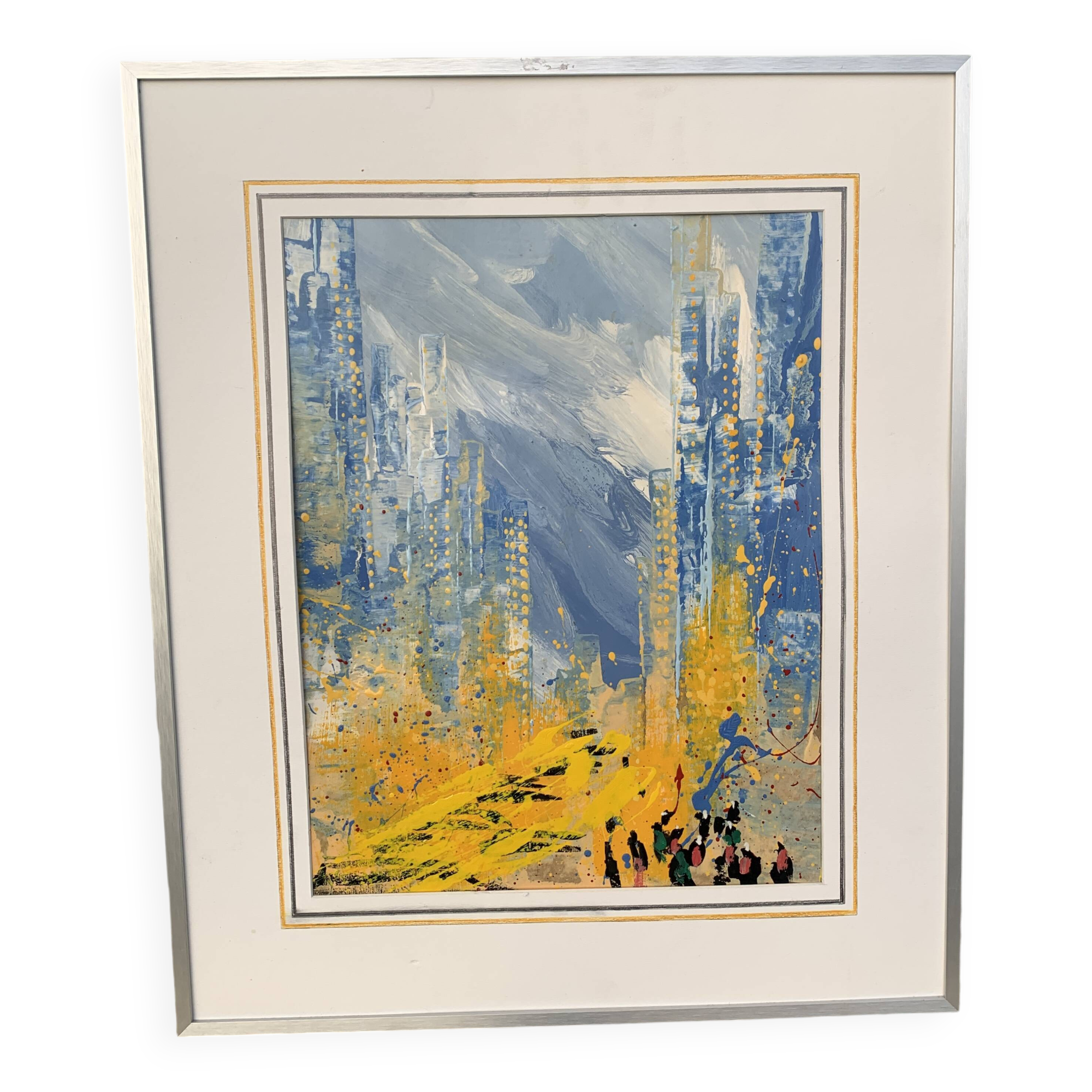 Contemporary abstract painting