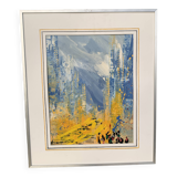 Contemporary abstract painting