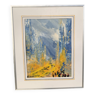 Contemporary abstract painting