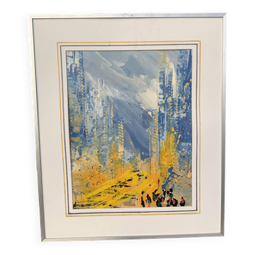 Contemporary abstract painting