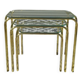 Nested tables in gold metal