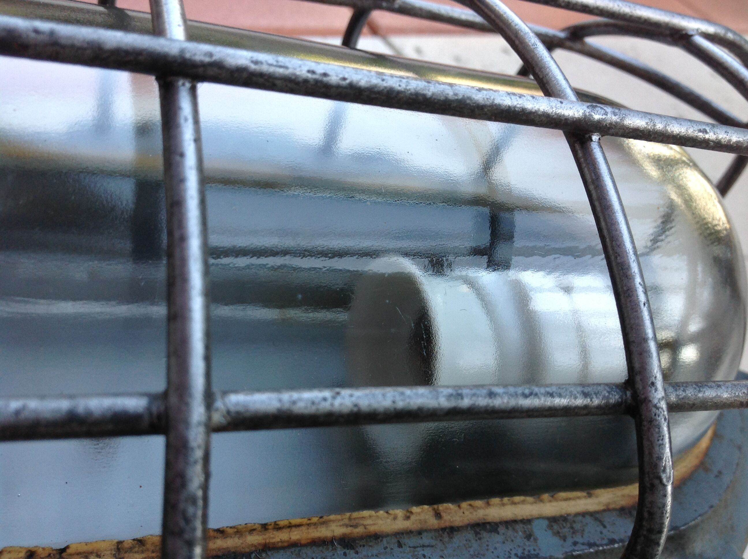 Kandem Bunkerlampe industrial window, vintage 30s