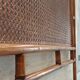 Traditional bamboo and cane headboard, 70's