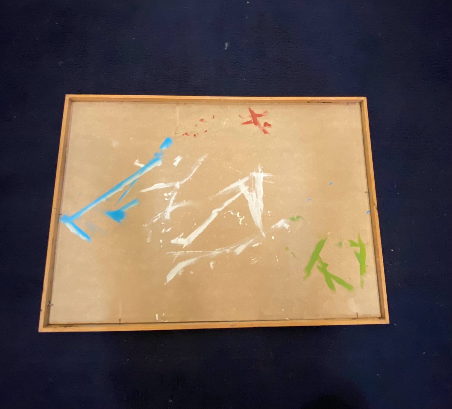 Modern geometric table