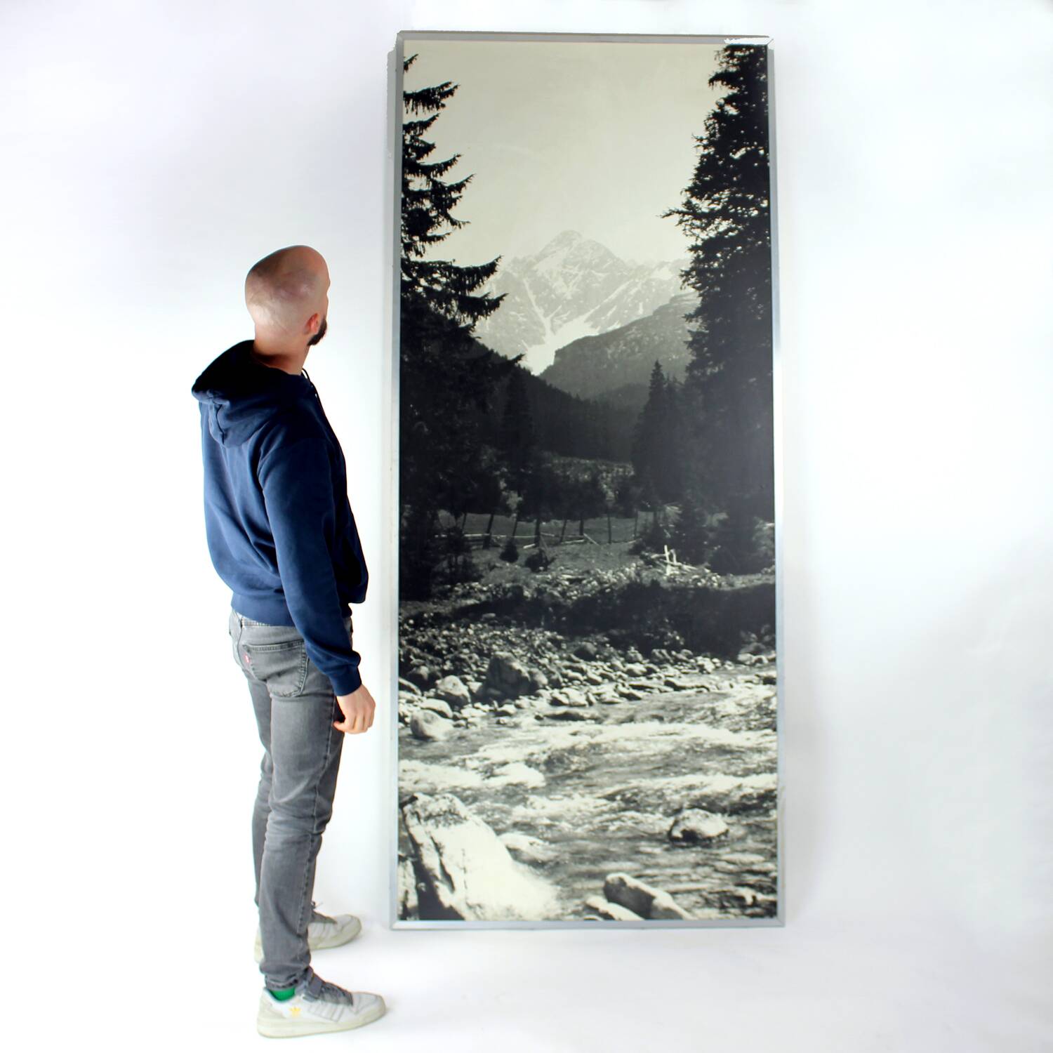 Huge Wall Art Photograph, Czechoslovakia 1970s
