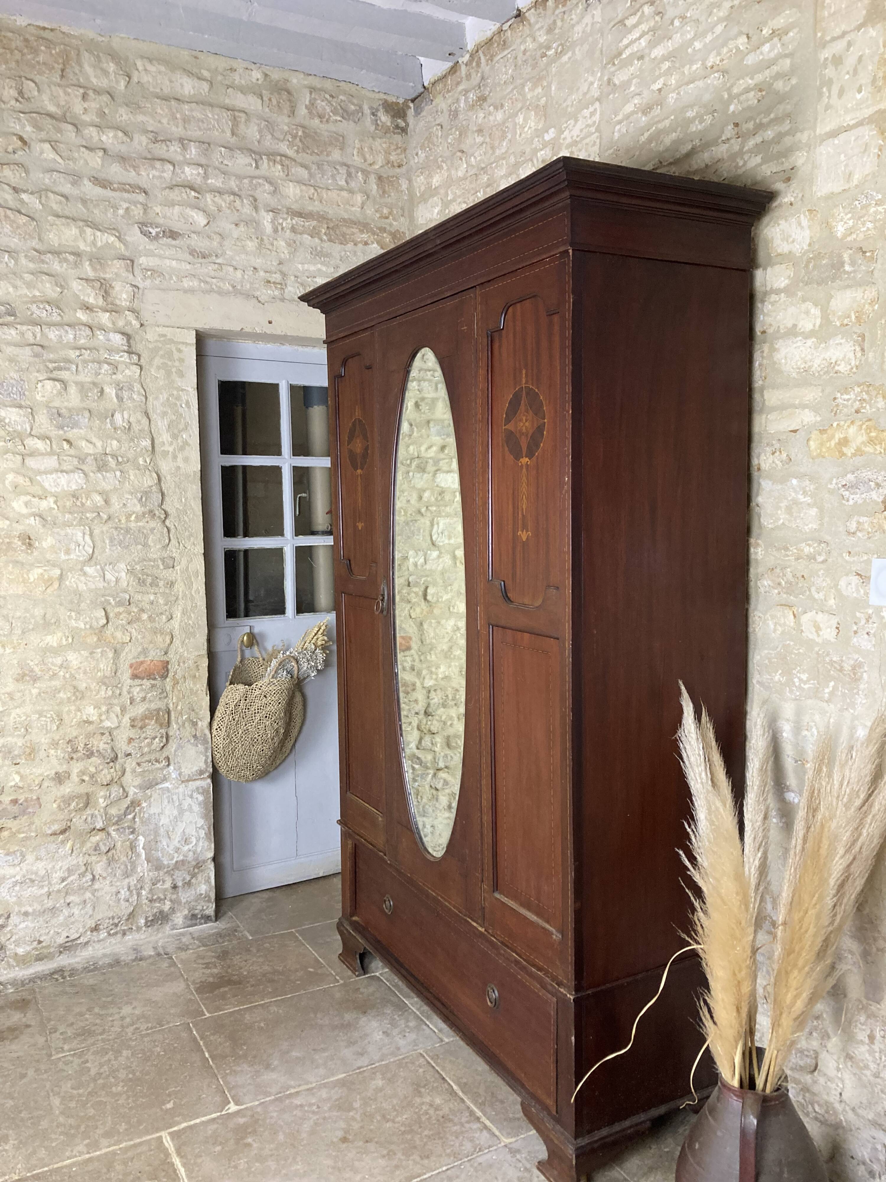 19th century English wardrobe