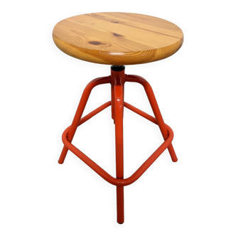 Tabouret à vis des années 70/80