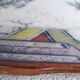 Plat en faience décor japonisant