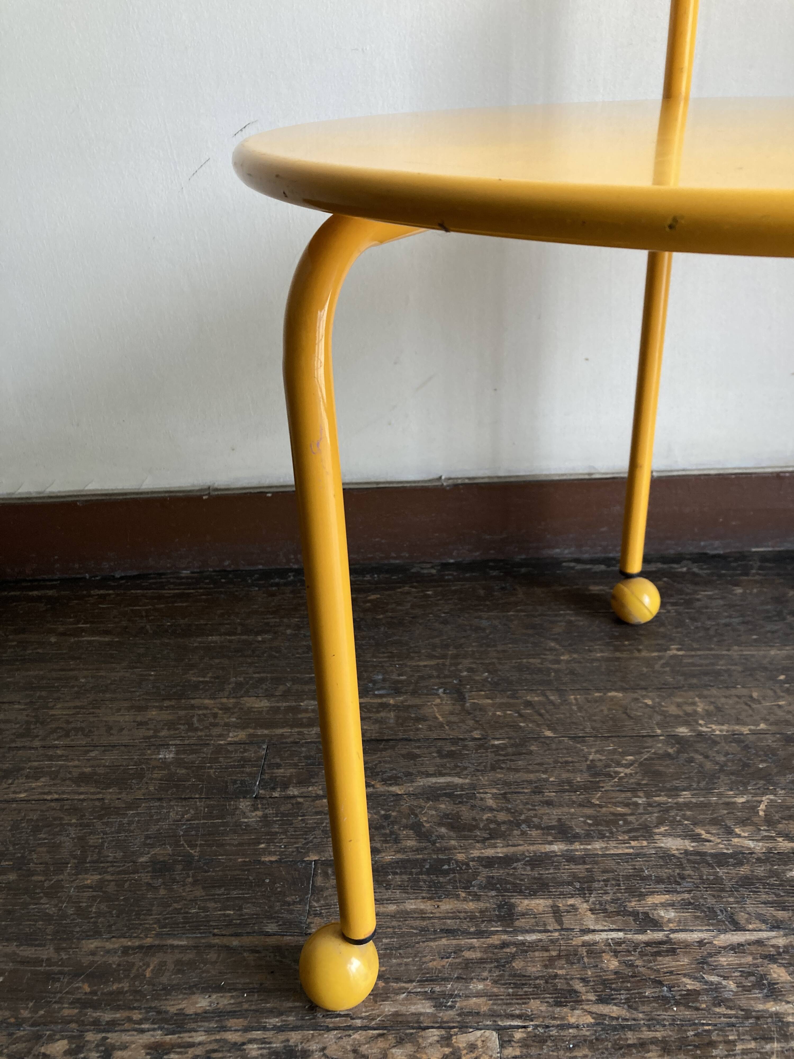 1980s Memphis Tjord Bjöklund Scandinavian Folding Side Coffee Table