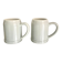Pair of stoneware mugs