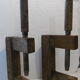 Bookends wood joints for shelf