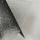Vintage geometric wall lamp, black metal and glass, France 1950