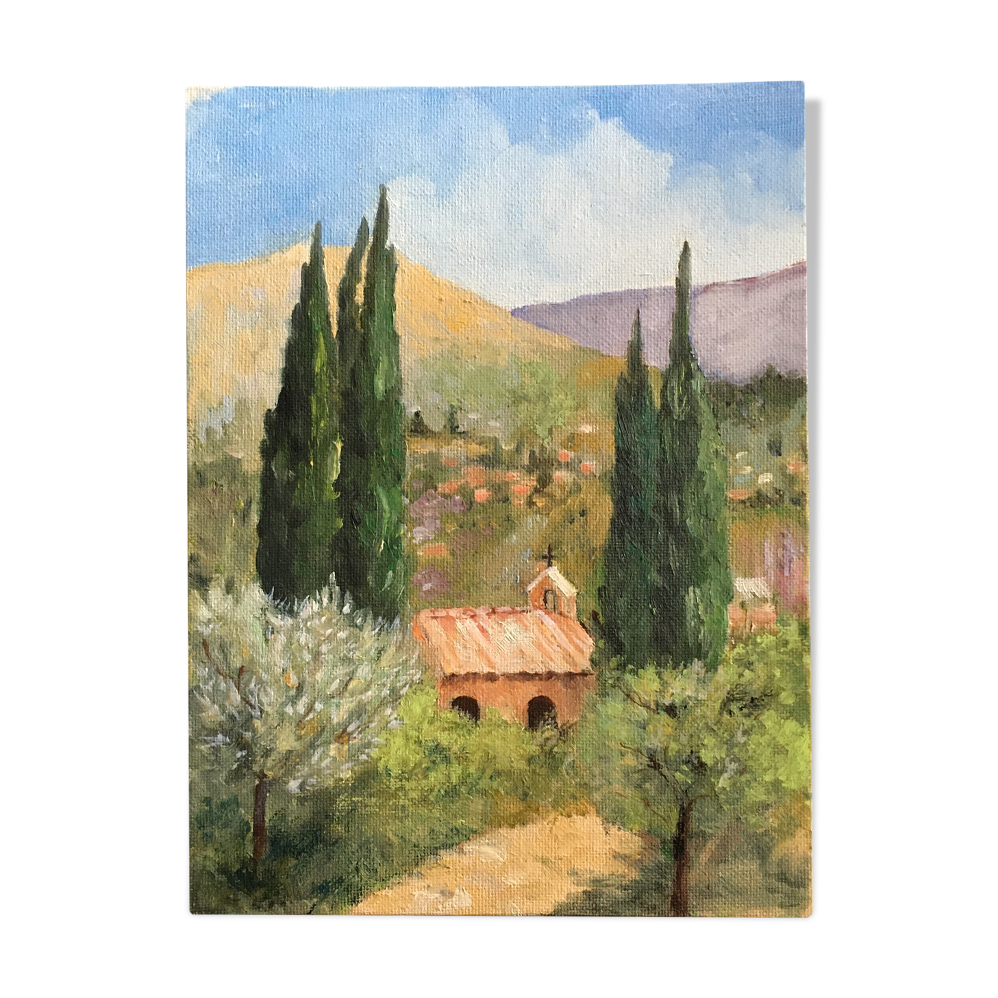 Provencal church painting