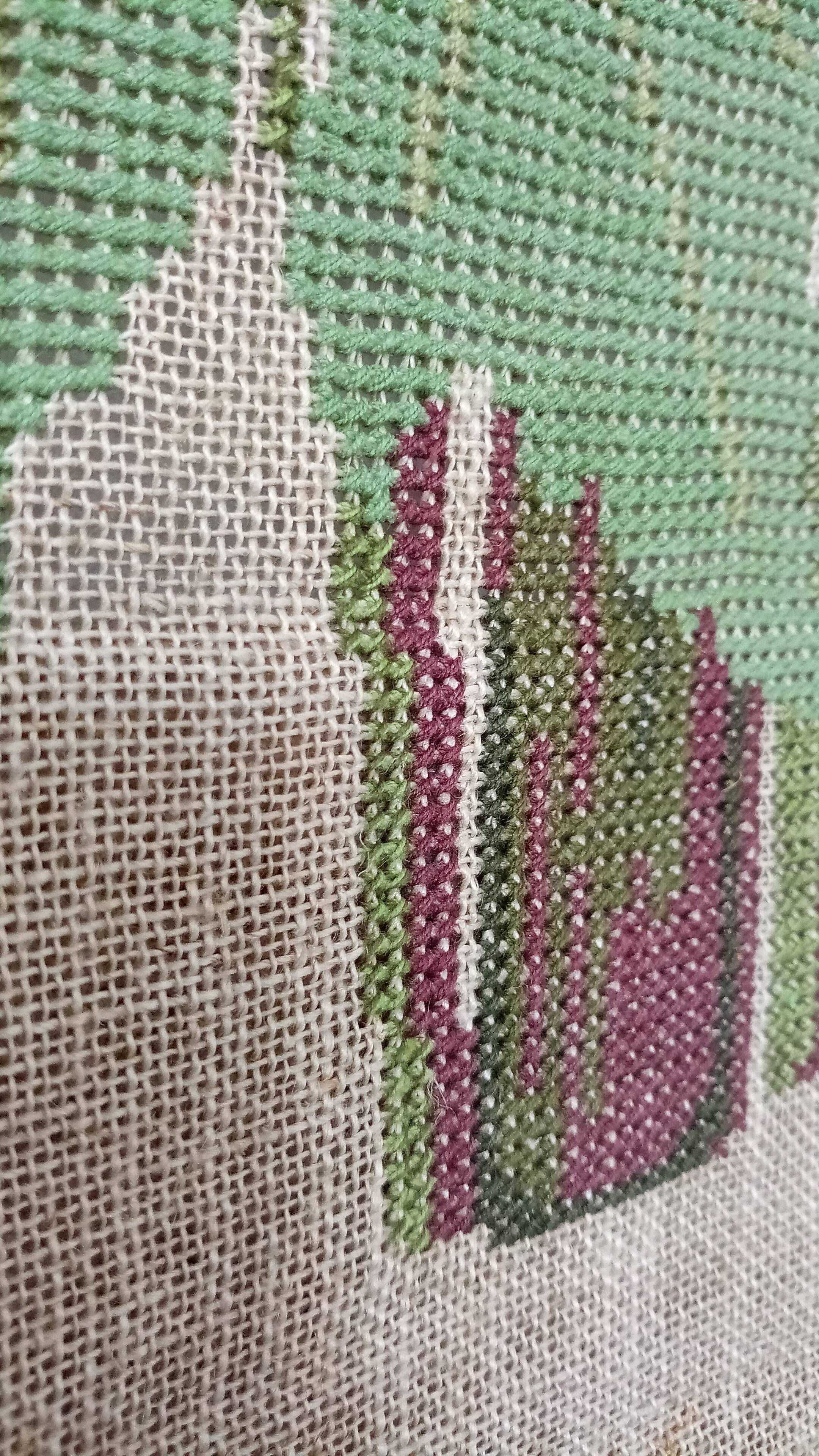 Wall carpet from the 60s