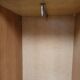 Armoire commode bois et rotin 1960