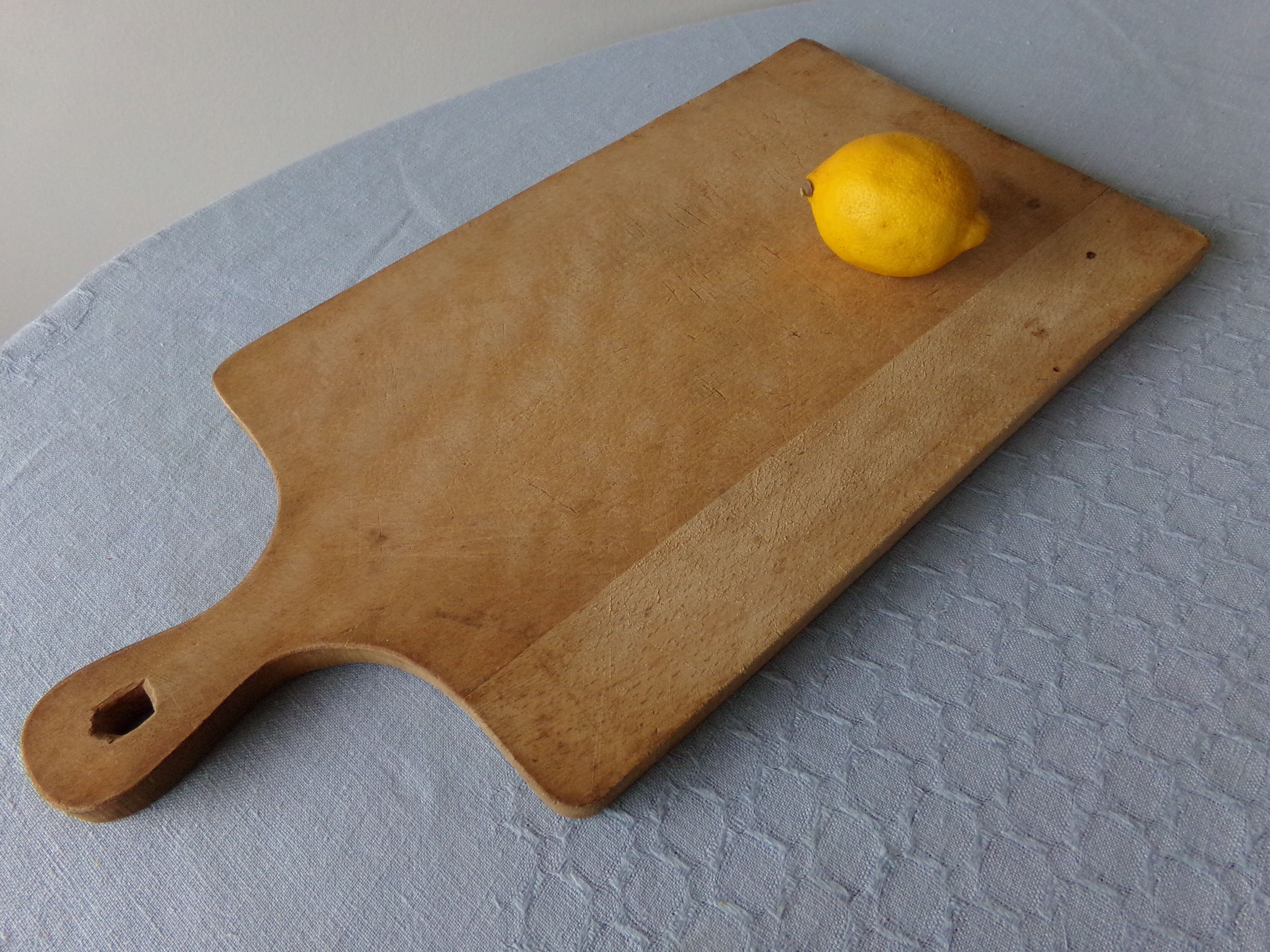 Old wooden cutting board
