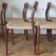 6 Lübke chairs