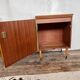 Meuble bar vintage en teck 1960