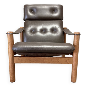 Fauteuil design scandinave "Soren Nissen" 1960.