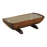 Table basse en pin, design italien, années 60, production : Italie