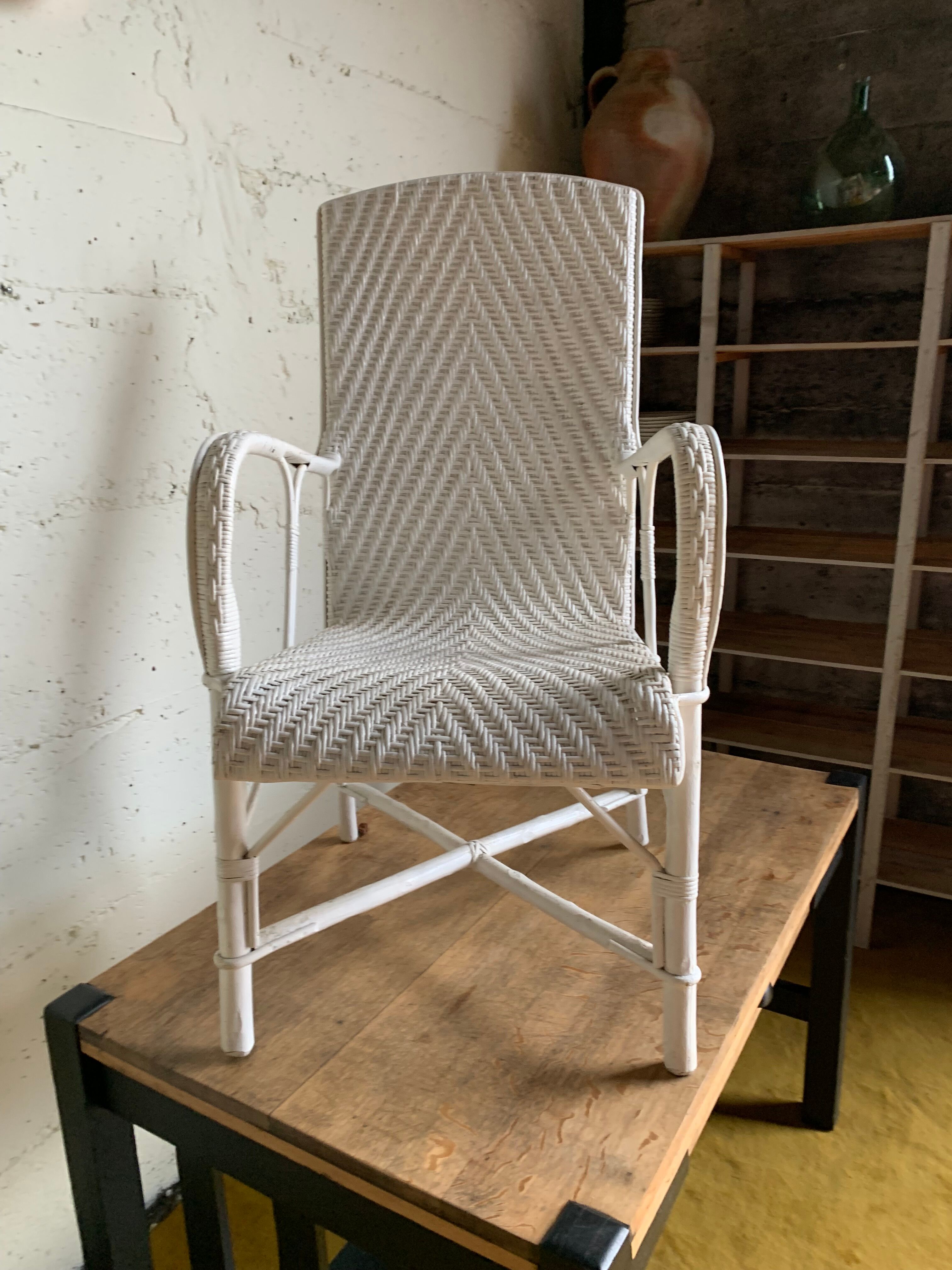 Rattan armchair from the 70s