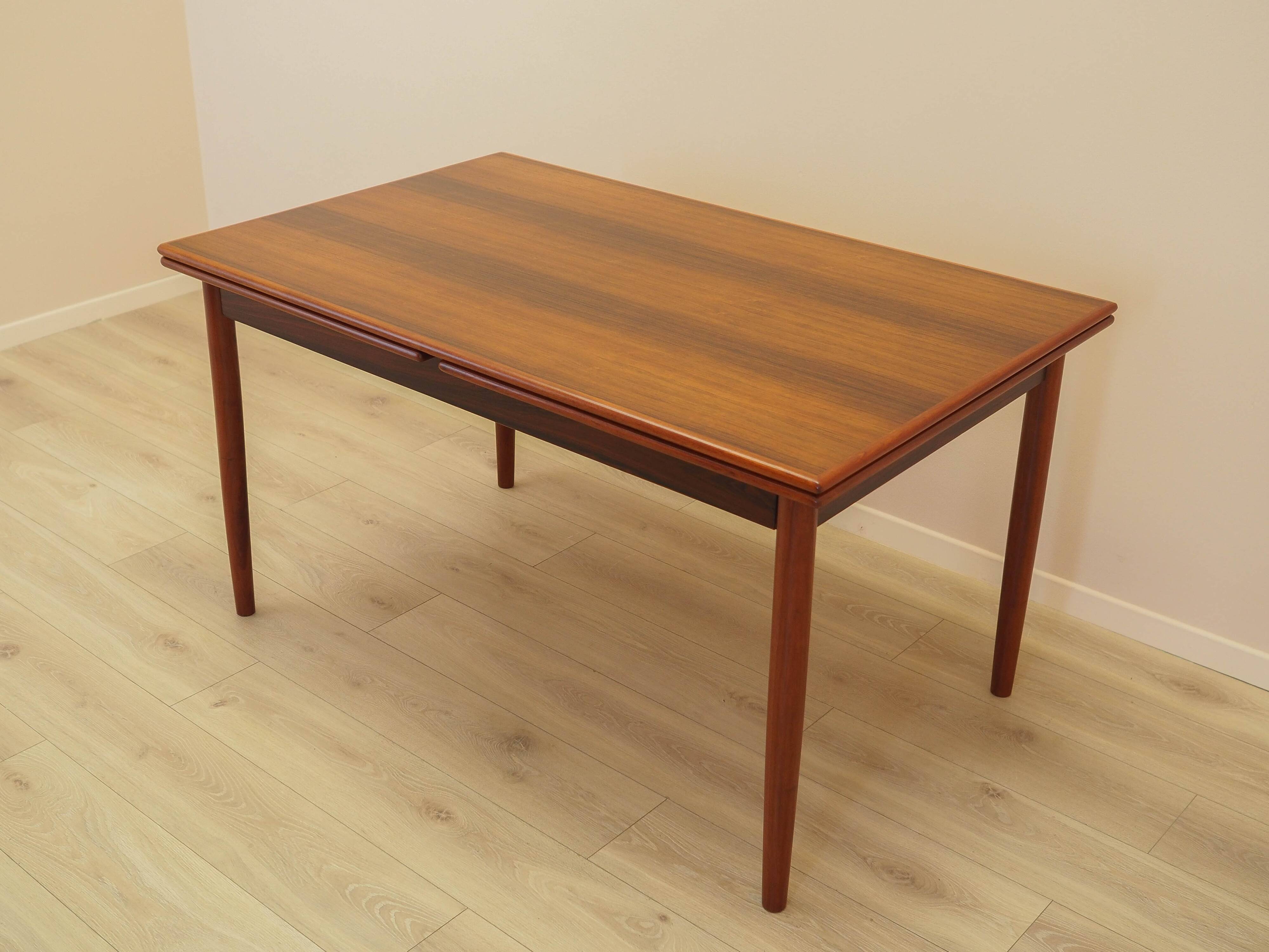 Rosewood table, Danish design, 1970s, made in Denmark