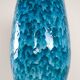 Blue ceramic vase, German design, 1960s, made in Germany