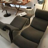 Deux chaises longues "Firebug"- Circa 1970.