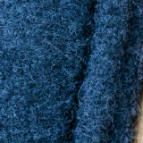 Pair of 19th century Louis XVI gilt armchairs newly re upholstered in holland and sherry fabric