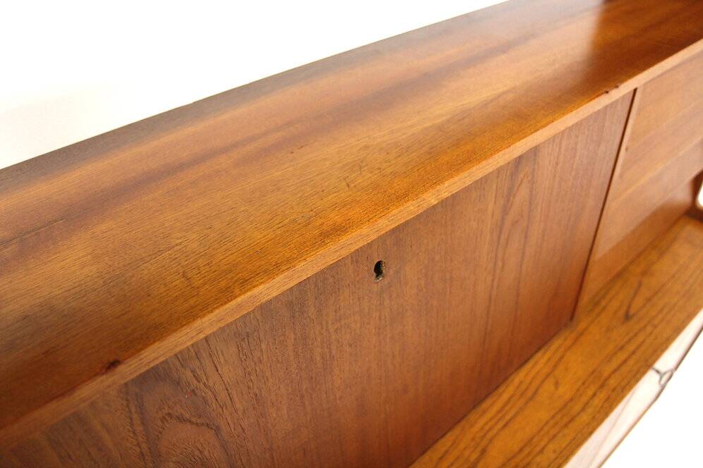 Scandinavian teak secretary, Bräntorps, Sweden, 1960