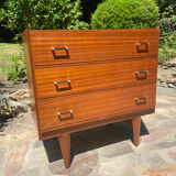 Scandinavian chest of drawers 70s