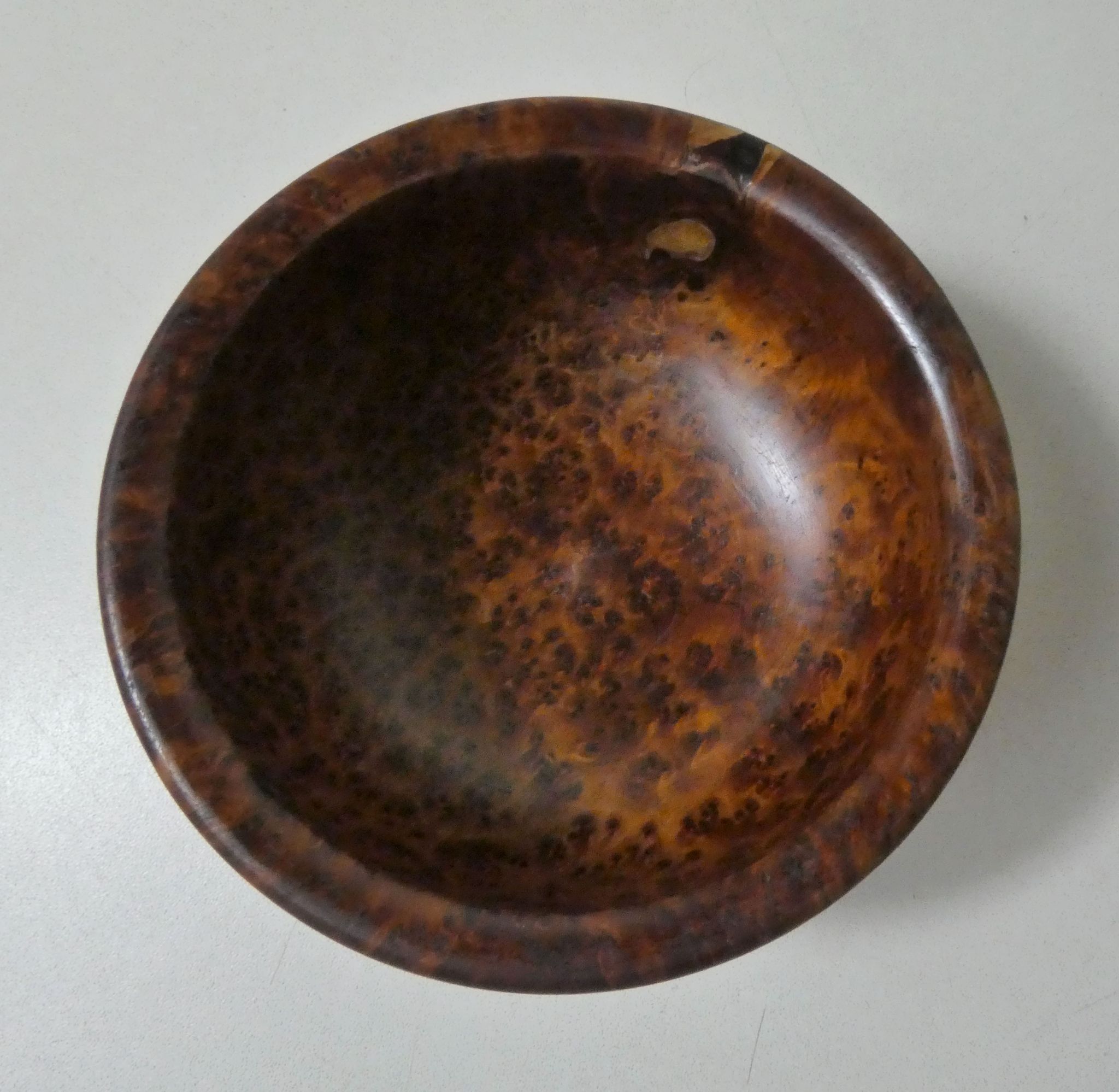 2 wooden bowls turned