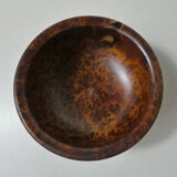 2 wooden bowls turned