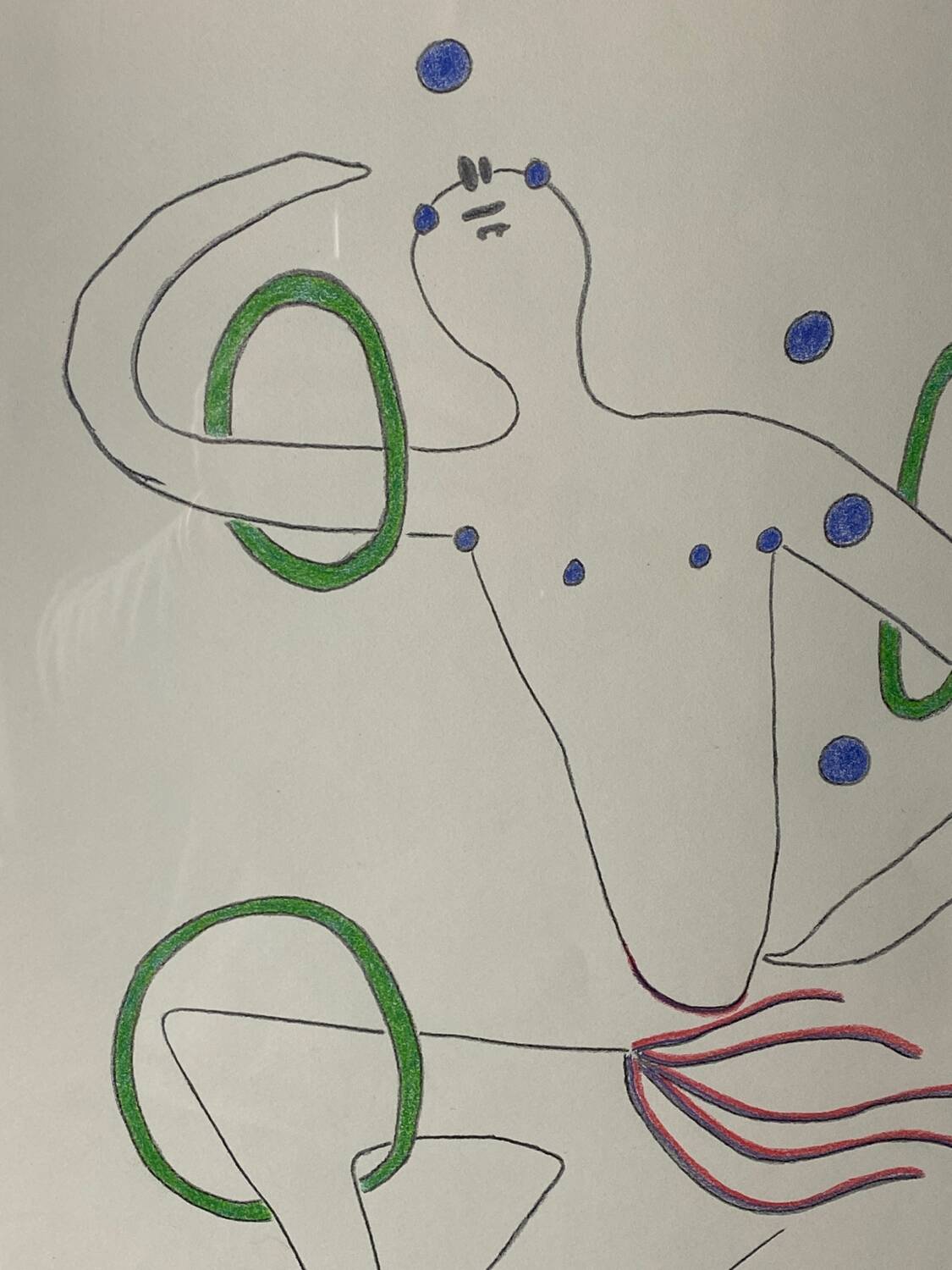 Lithograph, artist's proof Jean Cocteau