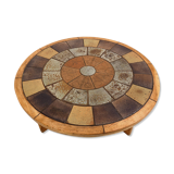 Danish coffee table by Tue Poulsen for Haslev Mobelsnedkeri