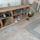 Entrance bench