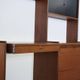 Large Scandinavian wall system in teak with integrated desk – vintage from the 1970s.
