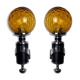 Paire d'appliques Murano, Italie, 1970