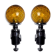 Paire d'appliques Murano, Italie, 1970