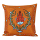 Vintage embroidered cushion cover 51x51 cm