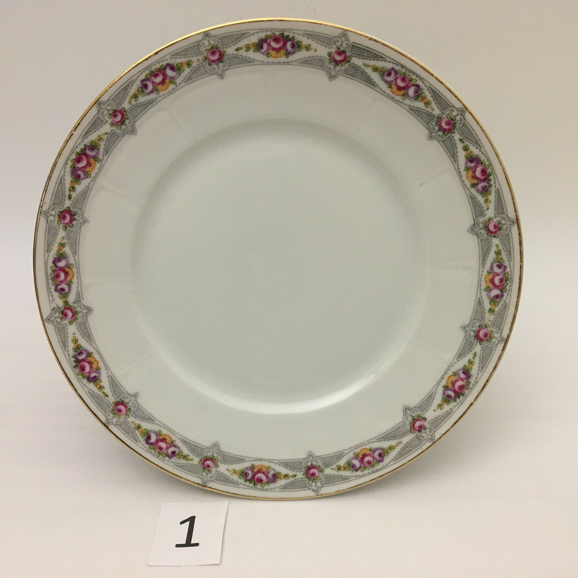 Set of 6 Dessert Plates "PAUL MULLER SELB"