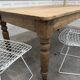 Table de travail ou drapier 1920 sur roulettes