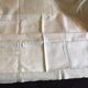 Square linen tablecloth