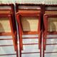 4 folding cane chairs