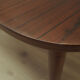Table en palissandre, design danois, années 1970, fabriquée au Danemark