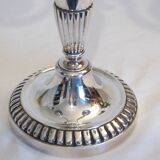 Candélabre en métal argenté
