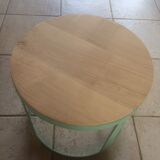 Table basse bois metal